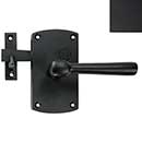 Forever Hardware [F1-401-00-BAR-LH] Solid Bronze Gate Case Latch - Arch Plate - Left Hand - 5&quot; H x 2 3/4&quot; W