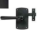 Forever Hardware [F1-401-00-BAR-RH] Solid Bronze Gate Case Latch - Arch Plate - Right Hand - 5&quot; H x 2 3/4&quot; W