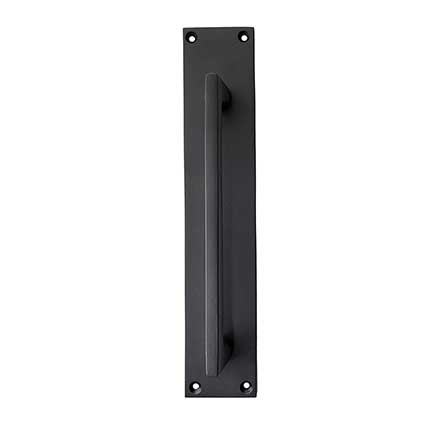 Forever Hardware [F2-309-DUM] Solid Bronze Gate Pull Handle - Square Plate - 12&quot; L
