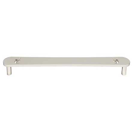 Hapny Home [H559-PN] Solid Brass Cabinet Pull Handle - Horizon Series - Oversized - Polished Nickel Finish - 8&quot; C/C - 8 5/8&quot; L