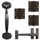 Gate Thumb Latch Kits - Exterior Gate Hardware - Latches, Drop Bars, Slide Bolts & Accessories