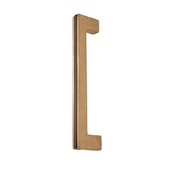 Hardware International [02-109-CE] Solid Bronze Small Appliance Pull Handle - Angle Series - Champagne / Espresso Finish - 9&quot; C/C - 9 3/4&quot; L