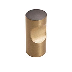 Hardware International [04-601-CE] Solid Bronze Cabinet Knob - Curve Series - Champagne / Espresso Finish - 3/4&quot; Dia.