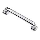 Hardware International [08-104-PC] Solid Brass Cabinet Pull Handle - Standard Sized - Renaissance Series - Polished Chrome Finish - 4&quot; C/C - 4 3/4&quot; L