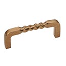 Hardware International [09-103-C] Solid Bronze Cabinet Pull Handle - Standard Sized - Mission Series - Champagne Finish - 3&quot; C/C - 3 1/2&quot; L
