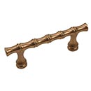 Hardware International [11-104-C] Solid Bronze Cabinet Pull Handle - Standard Sized - Natural Series - Champagne Finish - 4&quot; C/C - 5 5/8&quot; L