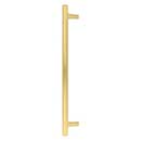 Jeffrey Alexander [905-12BG] Die Cast Zinc Appliance/Door Pull Handle - Whitlock Series - Brushed Gold Finish - 12" C/C - 14 1/2" L