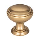 Jeffrey Alexander [658SBZ] Die Cast Zinc Cabinet Knob - Tiffany Series - Satin Bronze Finish - 1 1/4&quot; Dia.