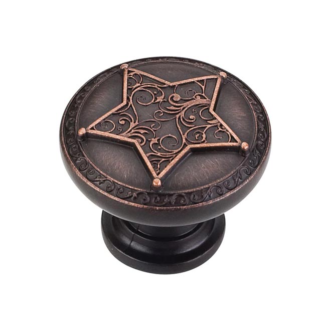 Jeffrey Alexander [219DBAC] Die Cast Zinc Knob Curio Series