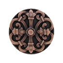 Notting Hill [NHK-176-AC] Solid Pewter Cabinet Knob - Chateau - Antique Copper Finish - 1 5/8&quot; Dia.