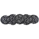 Notting Hill [NHP-605-AP] Solid Pewter Cabinet Pull Handle - Ivy w/ Berries - Antique Pewter Finish - 4&quot; L