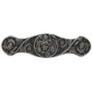 Notting Hill [NHP-629-AP] Solid Pewter Cabinet Pull Handle - Grapevines - Antique Pewter Finish - 3" C/C - 4" L