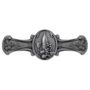 Notting Hill [NHP-640-AP] Solid Pewter Cabinet Pull Handle - Best Cellar Wine - Antique Pewter Finish - 3&quot; C/C - 4&quot; L