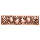 Notting Hill [NHP-651-AC] Solid Pewter Cabinet Pull Handle - Autumn Squash - Antique Copper Finish - 3" C/C - 4 7/8" L