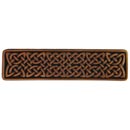 Notting Hill [NHP-657-AC] Solid Pewter Cabinet Pull Handle - Celtic Isles - Antique Copper Finish - 3 7/8&quot; L