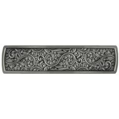 Notting Hill [NHP-659-AP] Solid Pewter Cabinet Pull Handle - Saddleworth - Antique Pewter Finish - 3 7/8&quot; L