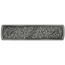 Notting Hill [NHP-659-AP] Solid Pewter Cabinet Pull Handle - Saddleworth - Antique Pewter Finish - 3&quot; C/C - 3 7/8&quot; L