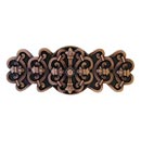 Notting Hill [NHP-676-AC] Solid Pewter Cabinet Pull Handle - Chateau - Antique Copper Finish - 4 1/8&quot; L