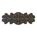 Notting Hill [NHP-676-DB] Solid Pewter Cabinet Pull Handle - Chateau - Dark Brass Finish - 3" C/C - 4 1/8" L