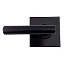 Outerpull [OPL-300] Exterior Gate Lever Pull - Single Dummy Dyno - Black Finish - 3 1/4&quot; Sq.