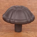 RK International [CK-703-RB] Solid Brass Cabinet Knob - Large Petal - Oil Rubbed Bronze Finish - 1 1/2&quot; Dia.