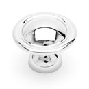 RK International [CK-9303-PN] Solid Brass Cabinet Knob - Small Smooth Dome - Polished Nickel Finish - 1 1/4" Dia.