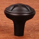 RK International [CK-9314-RB] Solid Brass Cabinet Knob - Solid Four Petal - Oil Rubbed Bronze Finish - 1 1/4&quot; Dia.