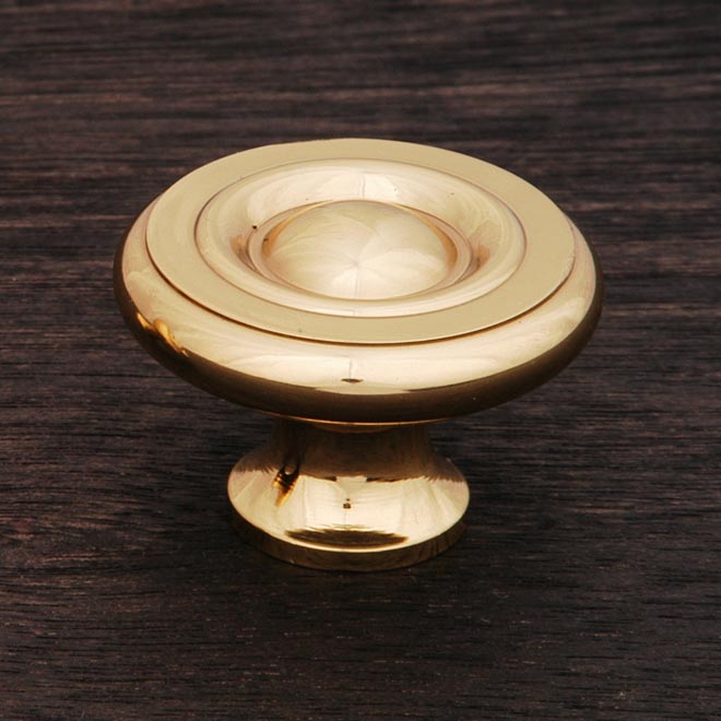 RK International [CK4243] Solid Brass Knob Large Solid