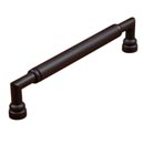 RK International [PH-4880-RB] Solid Brass Appliance/Door Pull Handle - Cylinder Middle - Oil Rubbed Bronze Finish - 12&quot; C/C - 13 1/32&quot; L