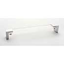 Sietto [P-1200-8-PC] Glass Cabinet Pull Handle - Affinity Series - Oversized - Clear - Polished Chrome Base - 8" C/C - 8 3/8" L