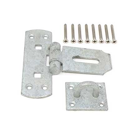 Snug Cottage [4000-002] Steel Heavy Duty Exterior Gate Hasp Latch - &quot;T&quot; Style - Hot Dipped Galvanized Finish - 6&quot; L