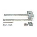 Snug Cottage [4200-032] Steel Heavy Duty Exterior Gate Latch - Throw Over Loop - Hot Dipped Galvanized Finish - 3&quot; W