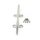Snug Cottage [6200-SSS] Stainless Steel Exterior Gate Pull - Cleat Handle - Shiny Natural Finish -  10" L