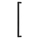 Top Knobs [M2638] Plated Steel Appliance/Door Pull Handle - Amwell Series - Flat Black Finish - 12&quot; C/C - 12 9/16&quot; L