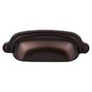 Top Knobs [M1209] Die Cast Zinc Cabinet Cup Pull - Charlotte Series - Oil Rubbed Bronze Finish - 2 9/16" C/C - 3 3/4" L