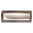 Top Knobs [TK937BSN] Die Cast Zinc Cabinet Cup Pull - Hollin Series - Brushed Satin Nickel Finish - 3 3/4&quot; C/C - 4 7/8&quot; L