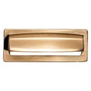Top Knobs [TK937HB] Die Cast Zinc Cabinet Cup Pull - Hollin Series - Honey Bronze Finish - 3 3/4&quot; C/C - 4 7/8&quot; L
