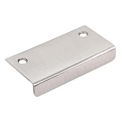 Top Knobs [TK103BSN] Steel Cabinet Edge Pull - Tab Series - Brushed Satin Nickel Finish - 2 1/4&quot; C/C - 3&quot; L
