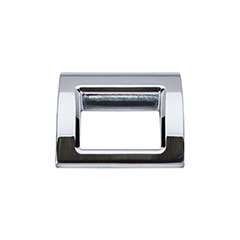 Top Knobs [TK616PC] Die Cast Zinc Cabinet Finger Pull - Tango Series - Polished Chrome Finish - 1 1/2&quot; L