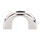 Top Knobs [TK617PN] Die Cast Zinc Cabinet Finger Pull - Tango Series - Polished Nickel Finish - 1 1/4&quot; C/C - 2&quot; L