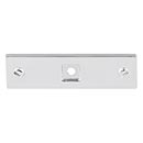 Top Knobs [TK741PC] Die Cast Zinc Cabinet Knob Backplate - Channing Series - Polished Chrome Finish - 3&quot; L
