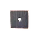 Top Knobs [TK94TB] Steel Cabinet Knob Backplate - Square Series - Tuscan Bronze Finish - 1&quot; Sq.