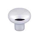 Top Knobs [M2084] Solid Bronze Cabinet Knob - Round Series - Polished Chrome Finish - 1 3/8" Dia.