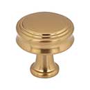 Top Knobs [TK3190HB] Die Cast Zinc Cabinet Knob - Coddington Series - Honey Bronze Finish - 1 1/4" Dia.