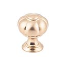 Top Knobs [TK691HB] Die Cast Zinc Cabinet Knob - Allington Series - Honey Bronze Finish - 1 1/4&quot; Dia.