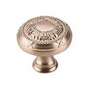 Top Knobs [M1645] Die Cast Zinc Cabinet Knob - Ribbon Series - Brushed Bronze Finish - 1 1/4&quot; Dia.