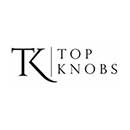 Top Knobs [TK3050BLK] Die Cast Zinc Cabinet Knob - Julian Series - Flat Black Finish - 1 1/4" Dia.