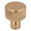 Top Knobs [TK3260HB] Steel Cabinet Knob - Garrison Series - Honey Bronze Finish - 1 1/8&quot; Dia.