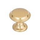 Top Knobs [TK1050HB] Die Cast Zinc Cabinet Knob - Barrow Series - Honey Bronze Finish - 1 1/4&quot; Dia.