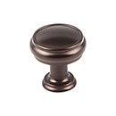 Top Knobs [TK831ORB] Die Cast Zinc Cabinet Knob - Eden Series - Oil Rubbed Bronze Finish - 1 3/16&quot; Dia.